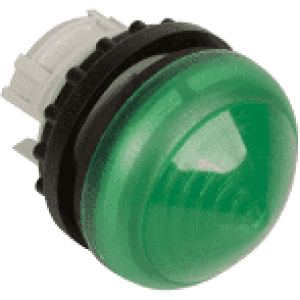 Główka lampki sygnalizacyjnej 22mm zielona M22-LH-G