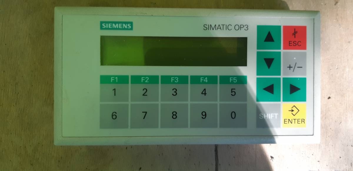 SIEMENS OP3 SIMATIC 6AV3503-1DB10